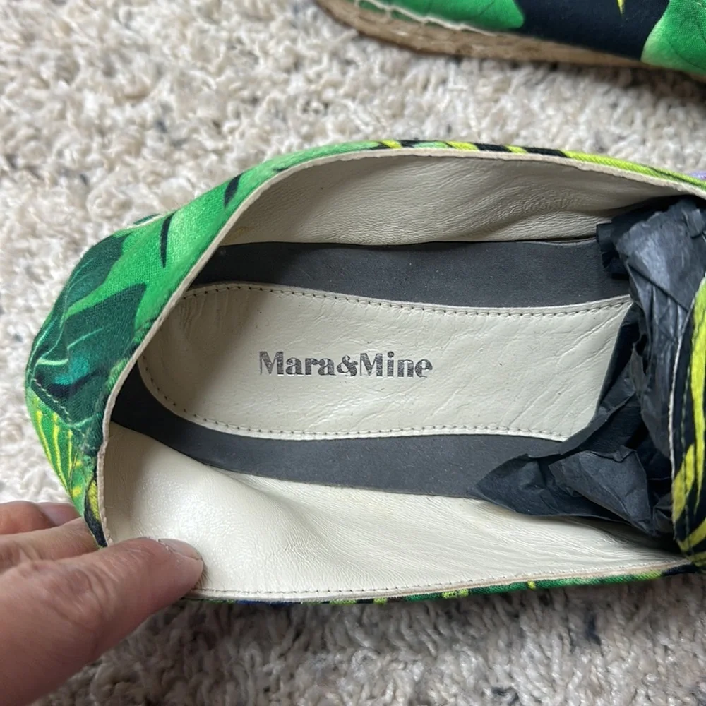 Mara & Mine Gusti Toucan Parrot Colorful Espadrille Size 9 US / 40 EU $250